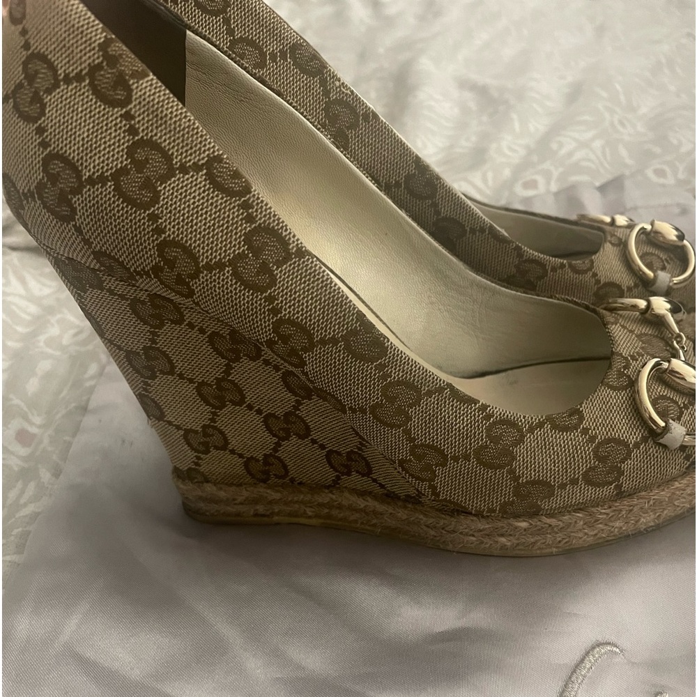 Gucci wedges